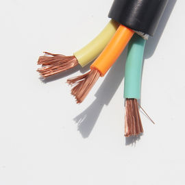 Do condutor de cabo flexível de cobre Multicore do LV bainha redonda/horizontalmente de borracha
