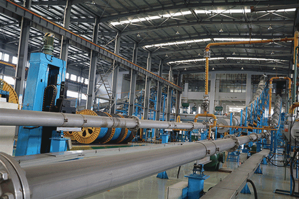fabricação do cabo